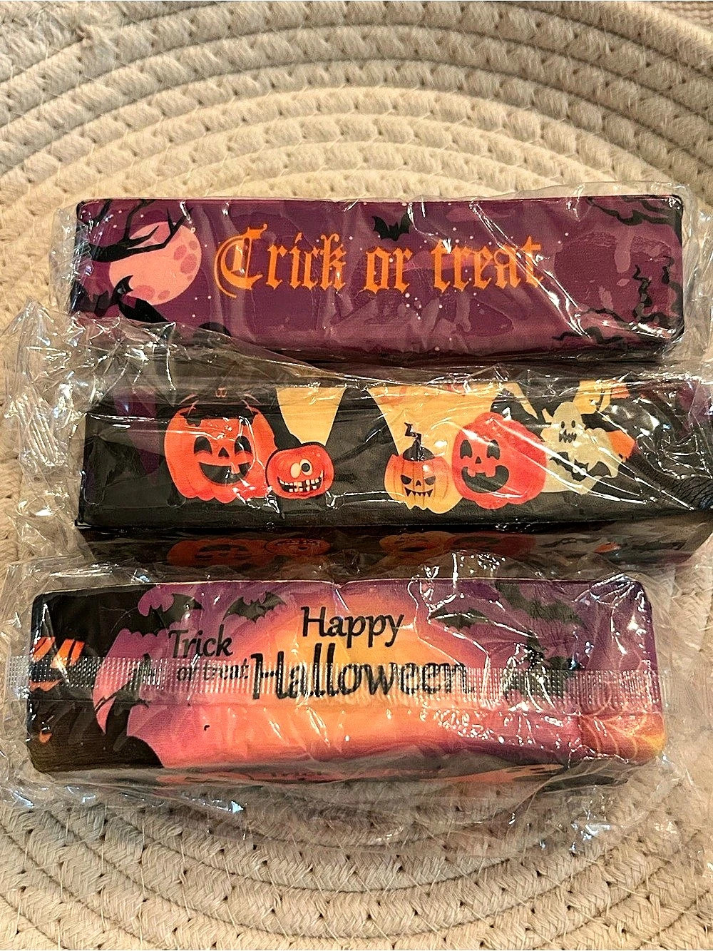 Halloween butter Black & Pink NWT